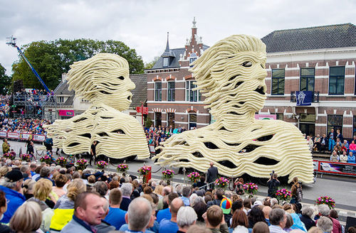 The Netherlands Flower Parade is a Floral Fantasy