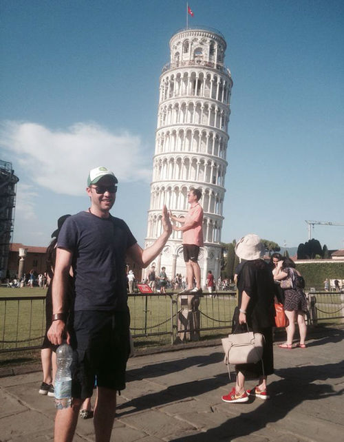 Tourist Troll Takes the Best Leaning Tower of Pisa Pics Ever