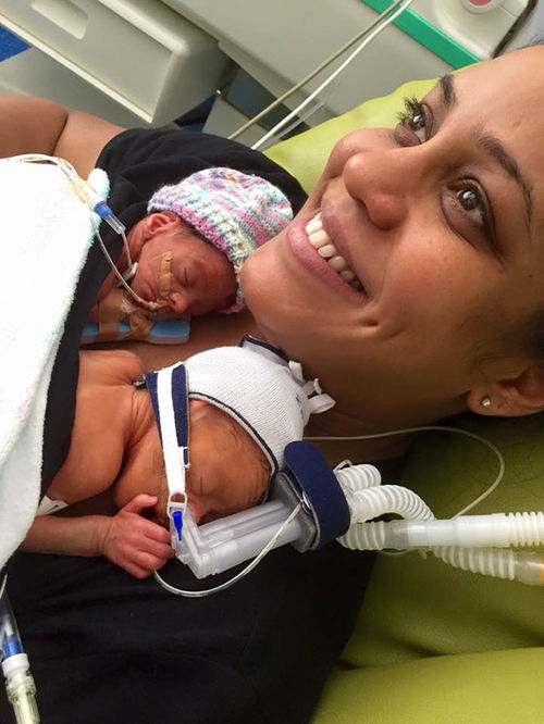 Precious Premature Twins Do The Most Adorable Thing In Their First Hours Of Life