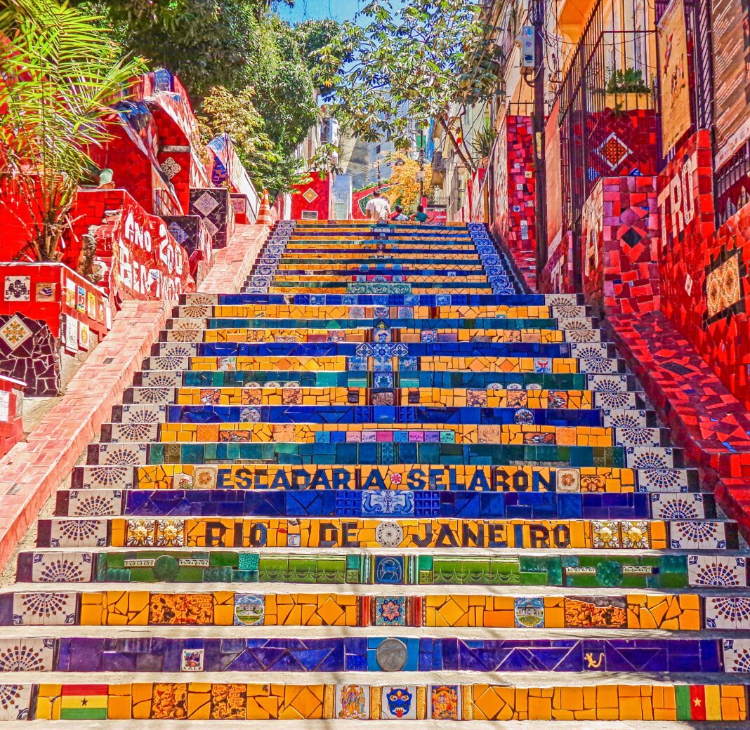 Escadaria Selaron, Rio de Janeiro, RJ, Brasil
