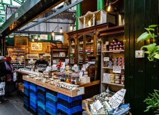 Retail Therapy: London’s Top 5 Must-Visit Markets for Shopaholics Borough Market, Southwark Street, London, UK