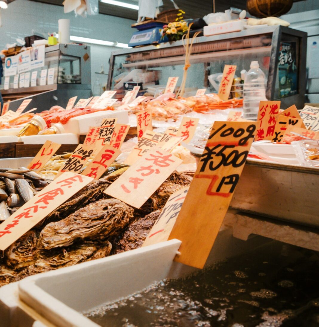 Seafood in Japan