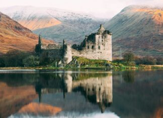 Most Beautiful Sites To Visit In Scotland Kilchurn Castle, Lochawe, Dalmally, Scotland, UK