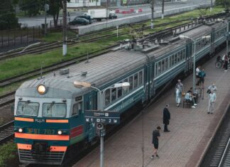 3 Eurostar Destinations You Should Visit Train arriving in station in Belarus