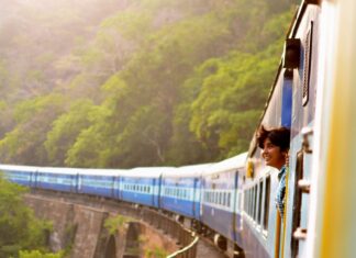 3 Most Luxurious Trains in the World Boy with head out of train window