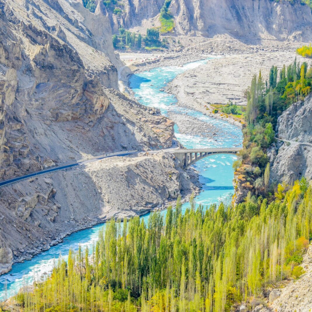 View of Hunza Valley, Pakistan
