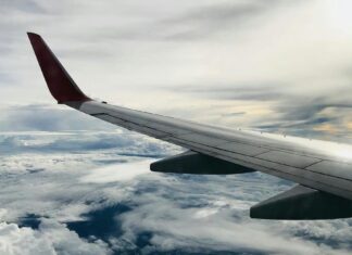 Airlines With Premium Economy Seats That Are Worth the Upgrade Grey and Red Airliner Wing