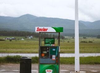Tips for Eating Healthy at Gas Stations During Your Next Road Trip Gas pump on a side road