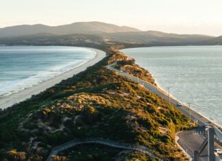 3 Reasons to Visit Tasmania Bruny Island isthmus Tasmania, Australia