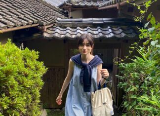 Adele Collette is Living Her Best “Van Life” in Japan Anna walking up steps in Nara, Japan