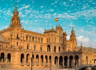 Top 3 Cities to Visit in Spain This Summer A sunny day in Sevilla, Spain