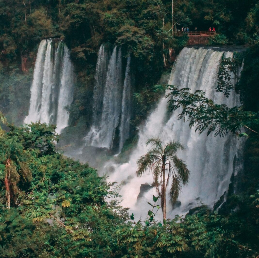 Waterfalls in Parque Nacional Iguazú, Misiones, Argentina