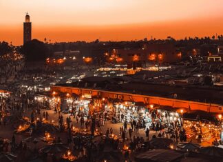 3 Things to Do in Marrakech, Morocco Market in city center of Marrakech, Morocco