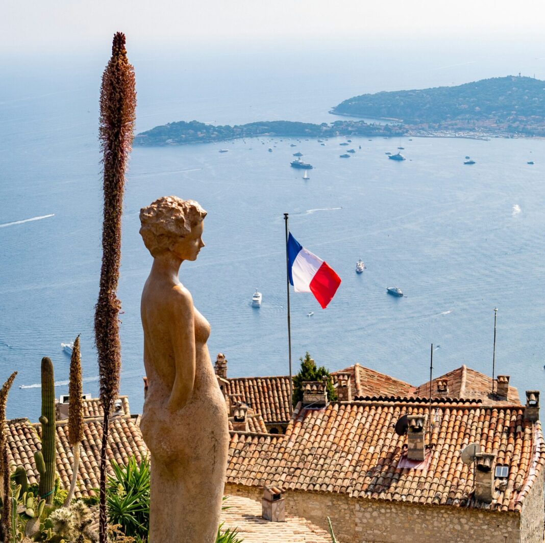 Eze botanical garden in Èze, France