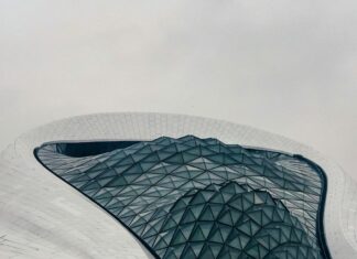 Architectural Marvels of the Modern World Closeup of Harbin Opera House building