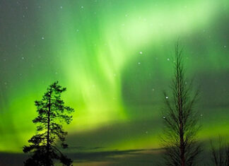 Experience 24 Hours of Daylight on Your Trip to the Arctic Circle Northern lights in Rovaniemi, Finland