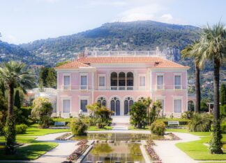 Best Villas In France For A Romantic Getaway Villa Ephrussi de Rothschild, Saint-Jean-Cap-Ferrat, France