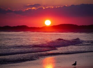 Best Coastal Towns in the US for a Summer Getaway Sunset on the beach