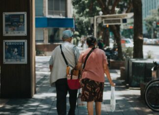 Senior Travel: Things to Consider Before You Go Elderly couple walking