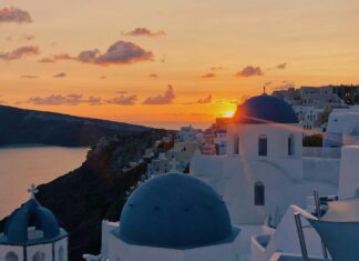The Best Places to Watch the Sunset in Santorini, Greece Santorini, Greece