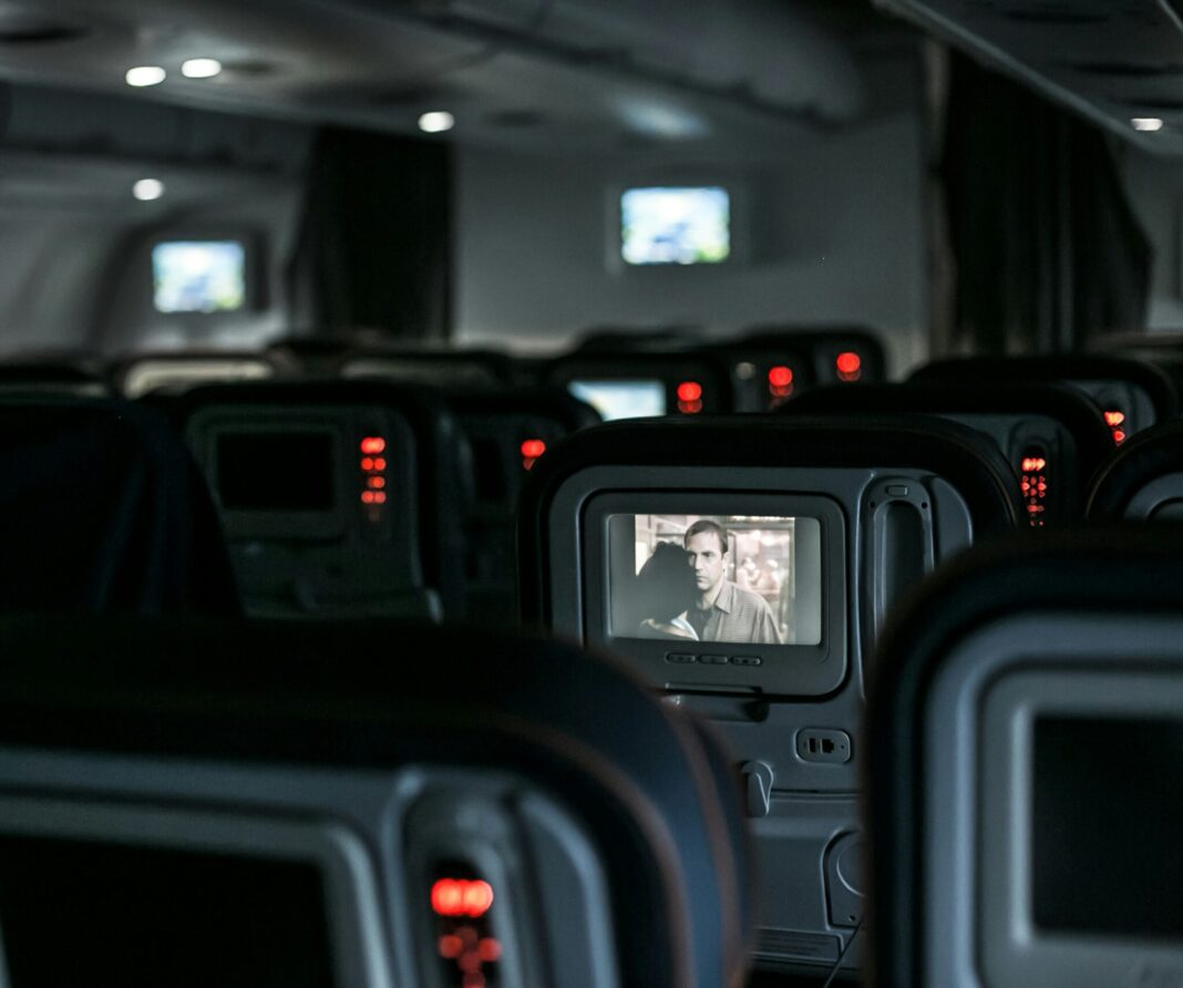 Plane interior